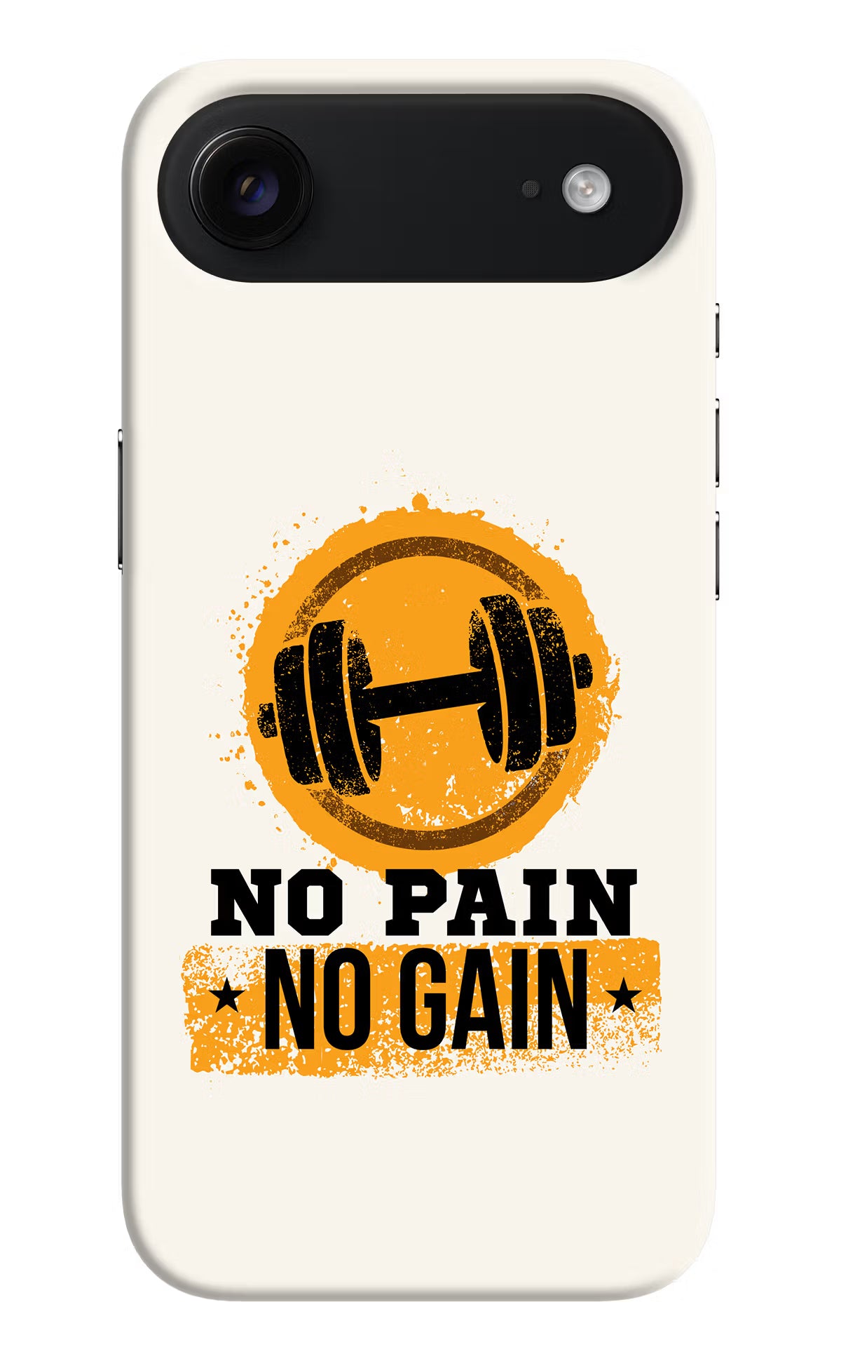 No Pain No Gain iPhone Air Hard Case Back Cover by Casekaro