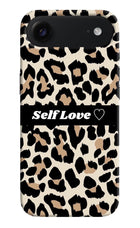 Leopard Print Self Love iPhone Air Hard Case Back Cover by Casekaro
