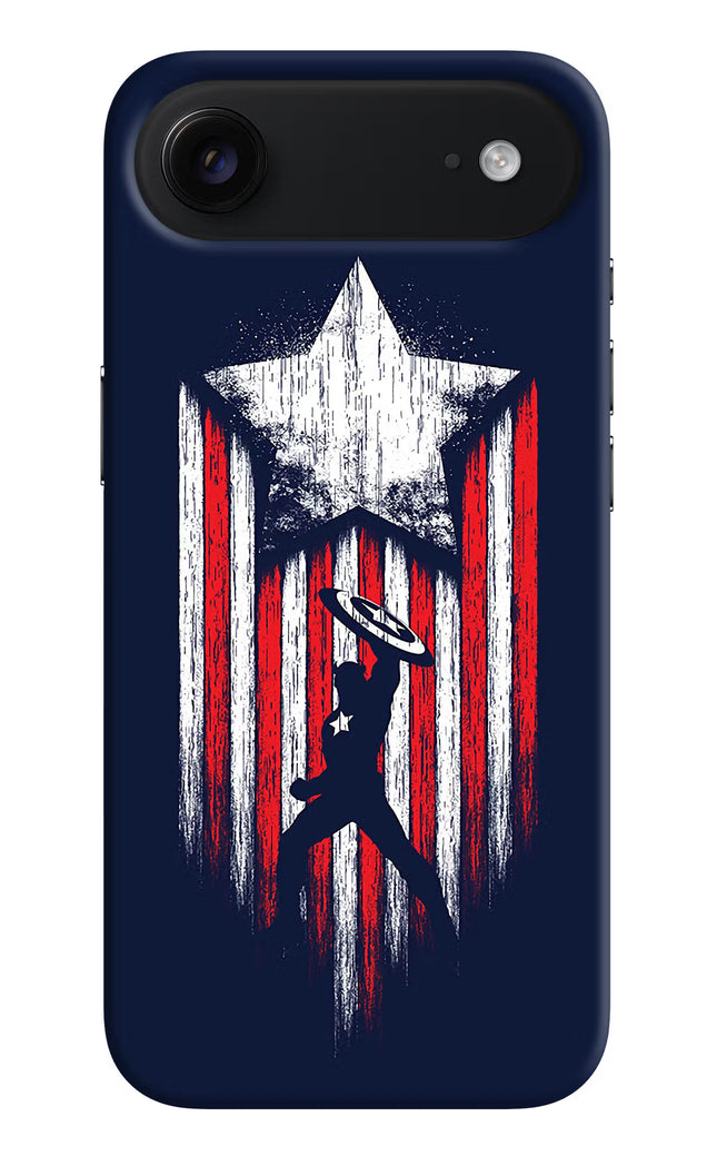 Captain America Marvel Art iPhone Air Hard Case Back Cover by Casekaro