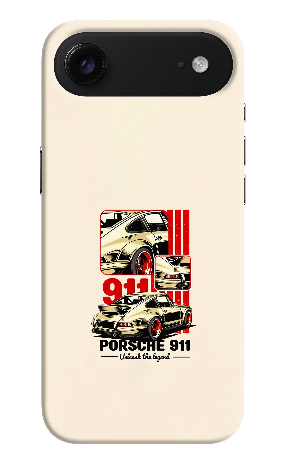Classic Porsche 911 iPhone Air Hard Case Back Cover by Casekaro