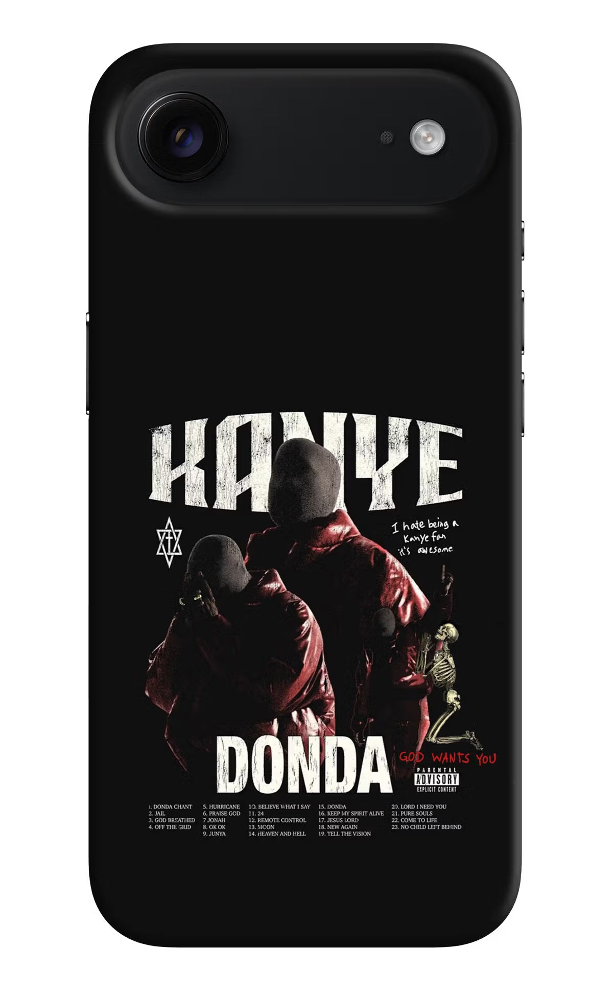Donda Kanye West iPhone Air Hard Case Back Cover by Casekaro