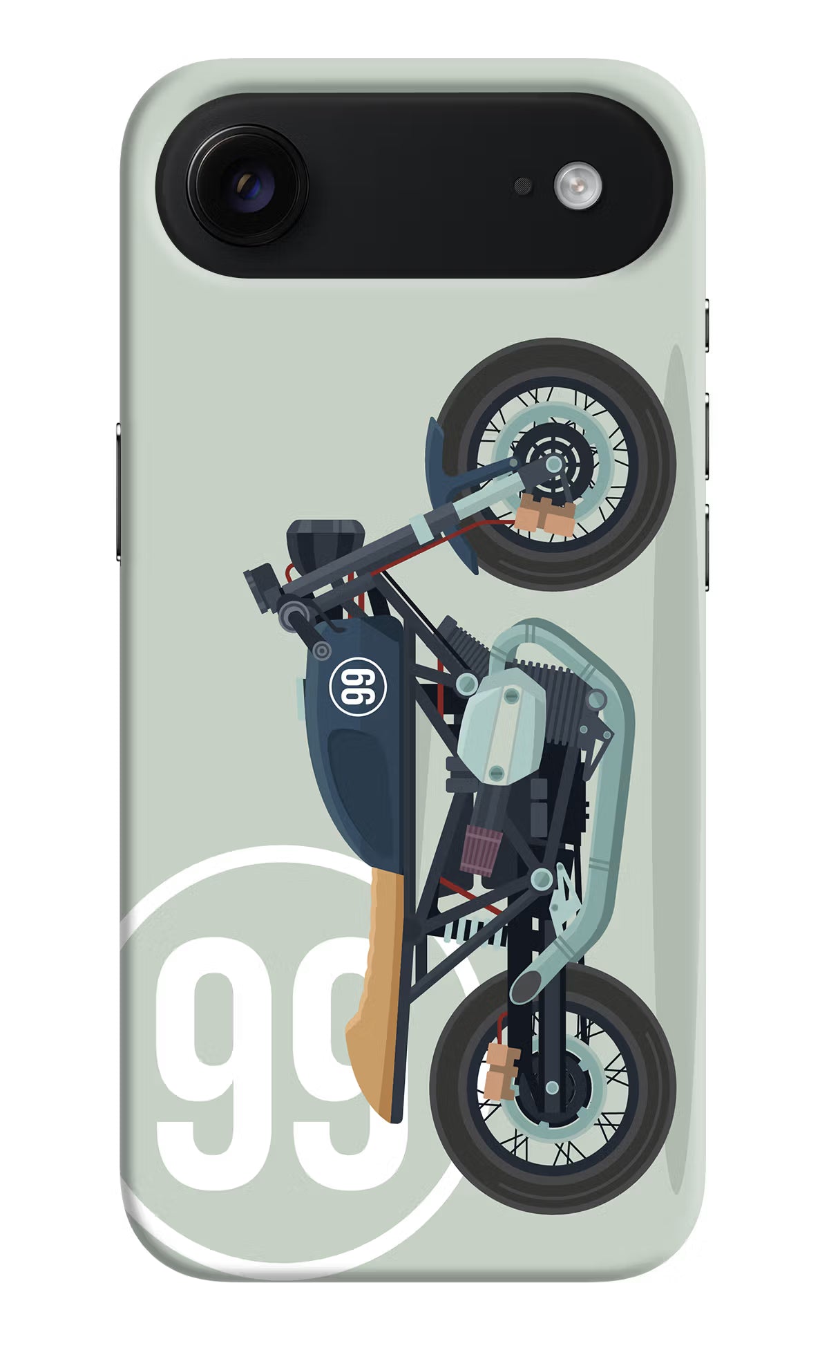 Classic Cafe Racer 99 iPhone Air Hard Case Back Cover by Casekaro