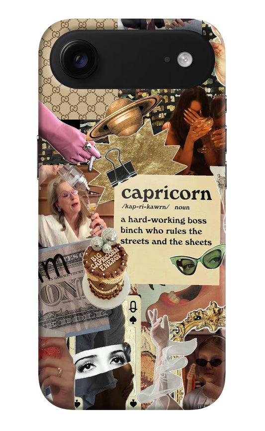 Capricorn Zodiac iPhone Air Hard Case Back Cover by Casekaro