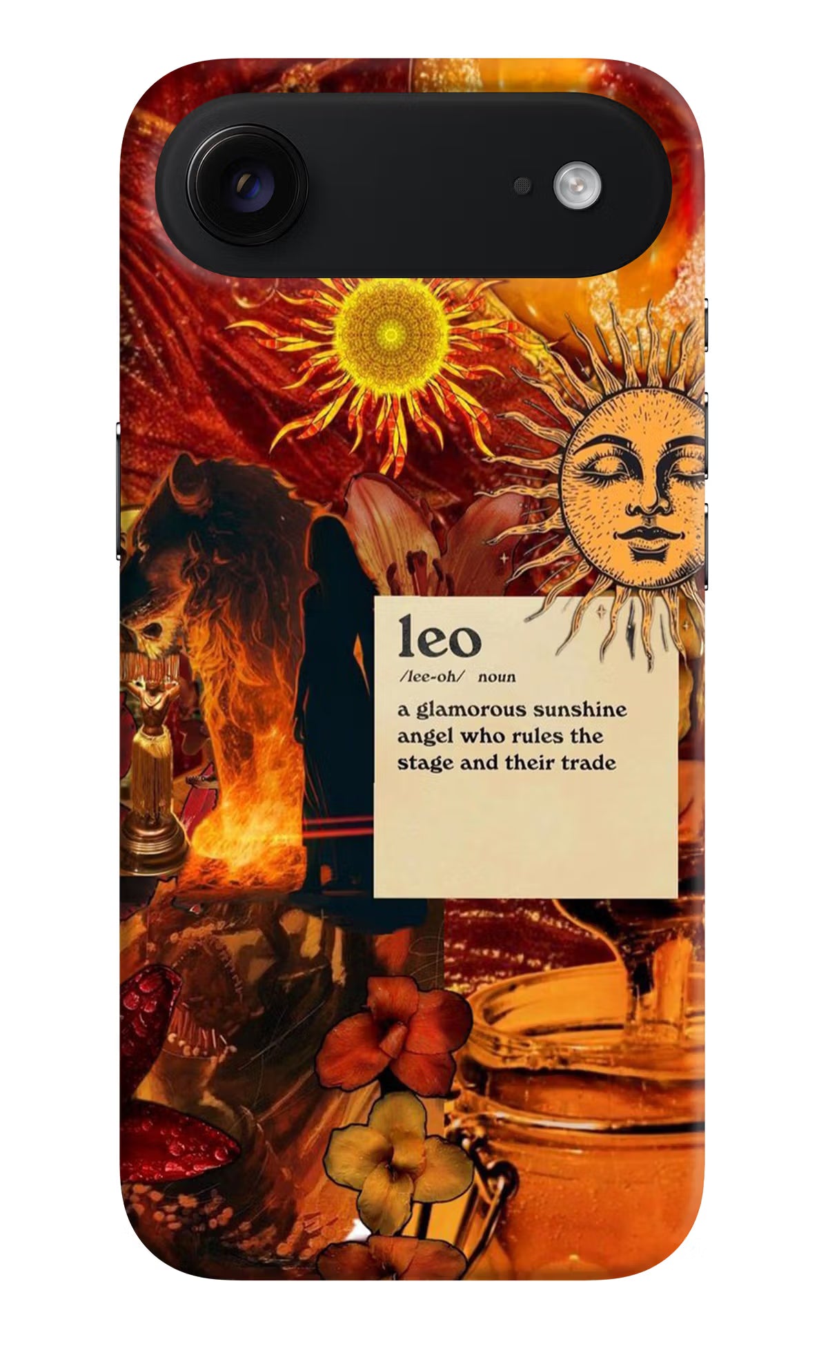 Leo Zodiac iPhone Air Hard Case Back Cover by Casekaro
