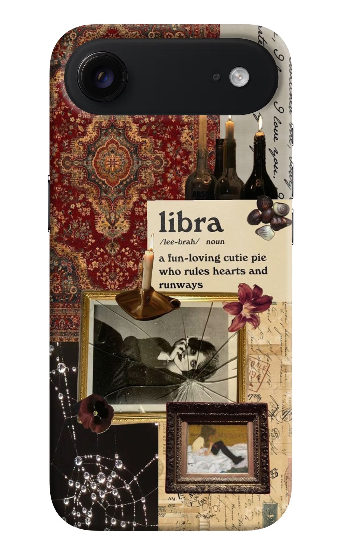 Libra Zodiac iPhone Air Hard Case Back Cover by Casekaro