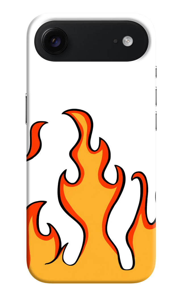 Fired Up – White iPhone Air Hard Case Back Cover by Casekaro
