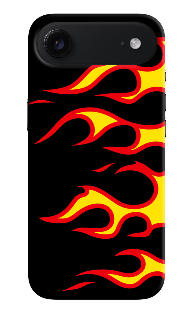 Side Sweep Flames iPhone Air Hard Case Back Cover by Casekaro