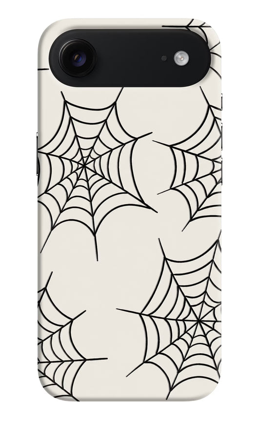Spider Web iPhone Air Hard Case Back Cover by Casekaro