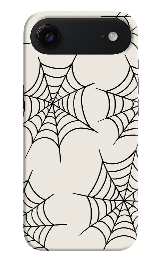 Spider Web iPhone Air Hard Case Back Cover by Casekaro