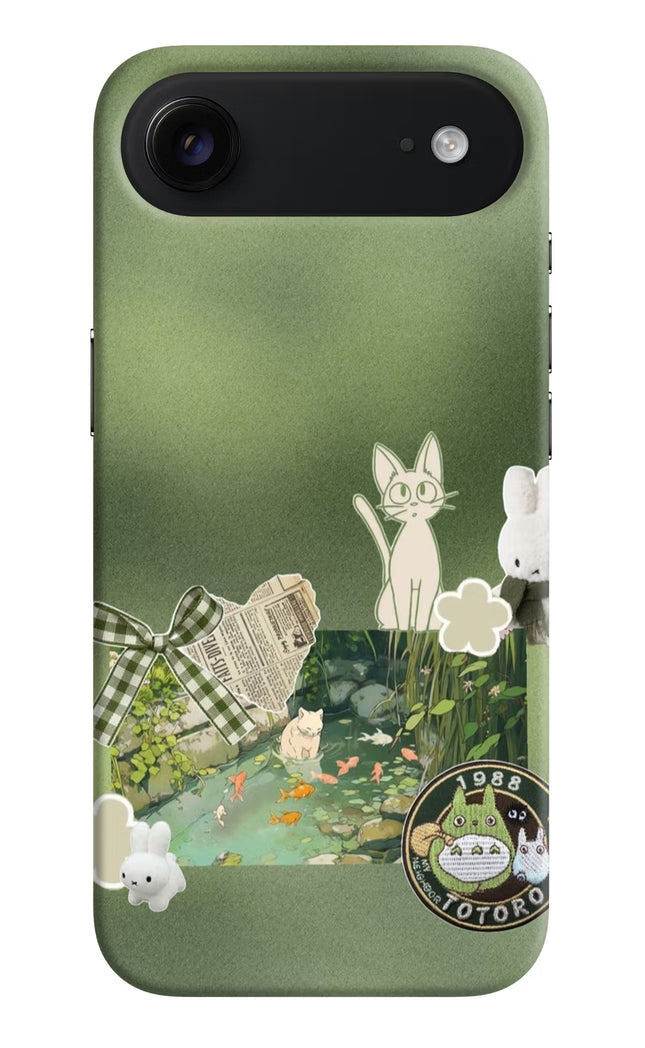 Aesthetic anime iPhone Air Hard Case Back Cover by Casekaro