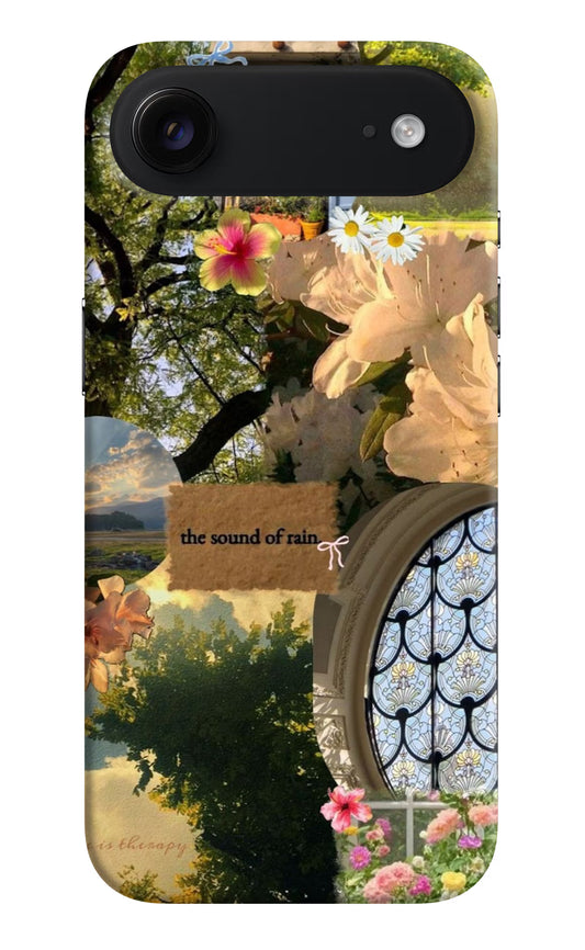 Rain iPhone Air Hard Case Back Cover by Casekaro