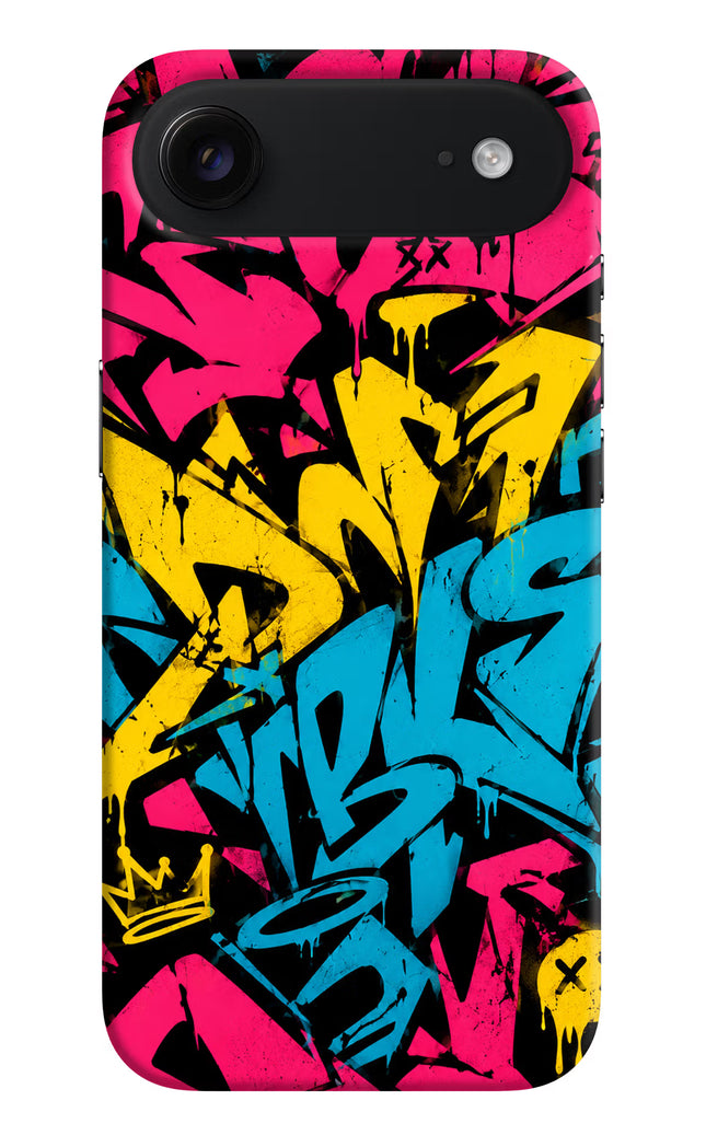 Graffiti Vibe iPhone Air Hard Case Back Cover by Casekaro