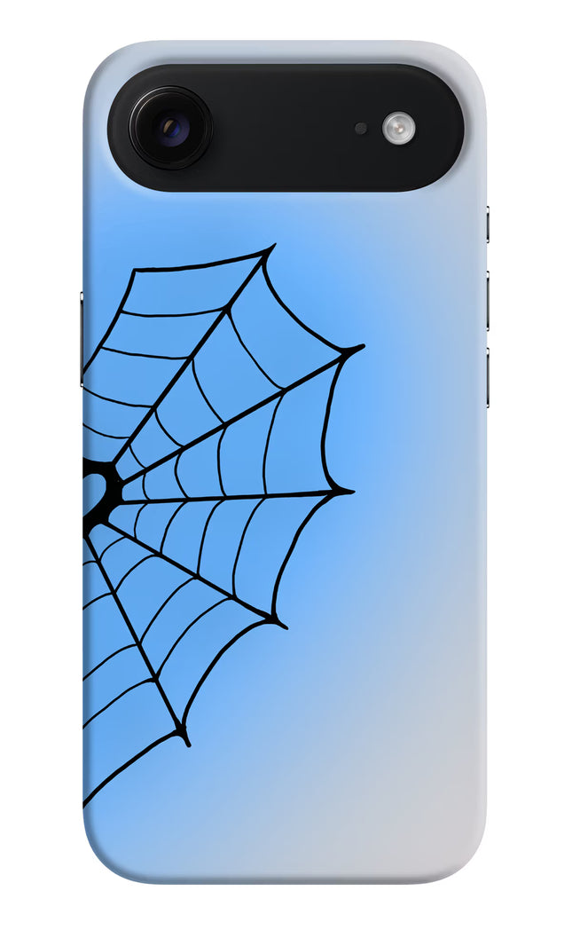 Blue Web iPhone Air Hard Case Back Cover by Casekaro