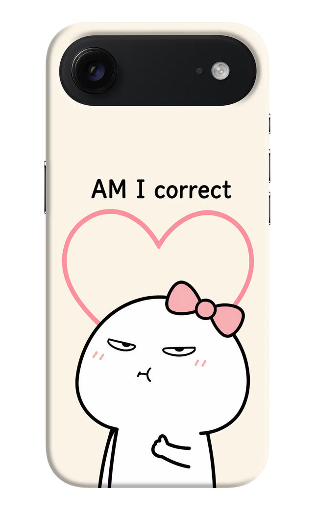 Always Right iPhone Air Hard Case Back Cover by Casekaro