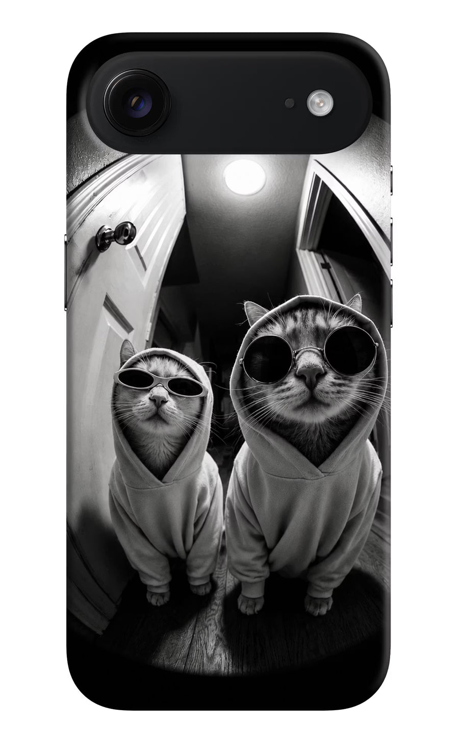 Hood Cats iPhone Air Back Cover, Hard case