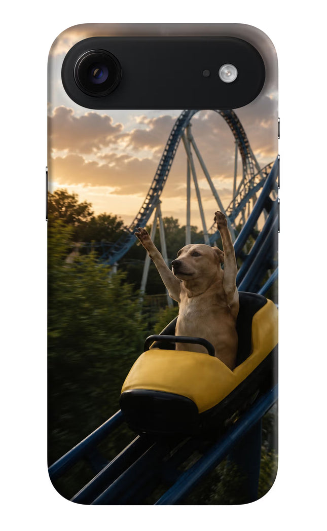 Rollercoaster Dog iPhone Air Hard Case Back Cover by Casekaro