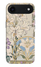 White Lily iPhone Air Hard Case Back Cover by Casekaro