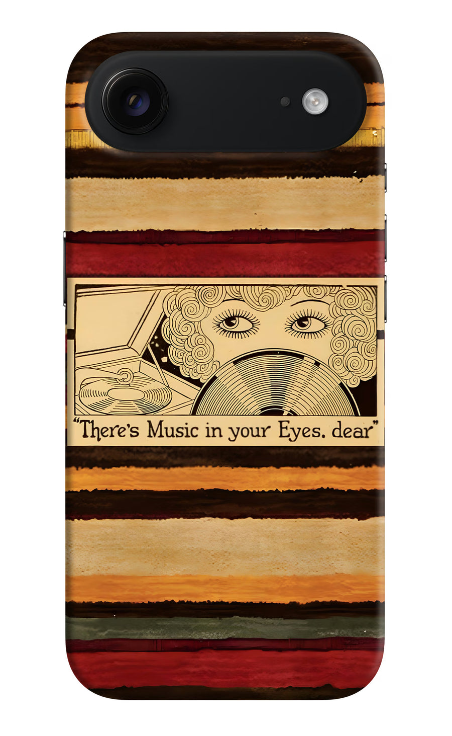 Vinyl Stripes iPhone Air Back Cover, Hard case