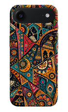 Folk Print iPhone Air Hard Case Back Cover by Casekaro