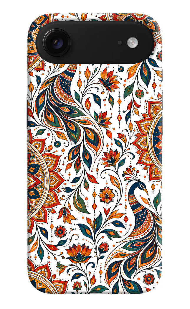 White Mayura iPhone Air Hard Case Back Cover by Casekaro