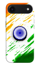 Indian Flag Ashoka Chakra iPhone Air Pop Case by Casekaro