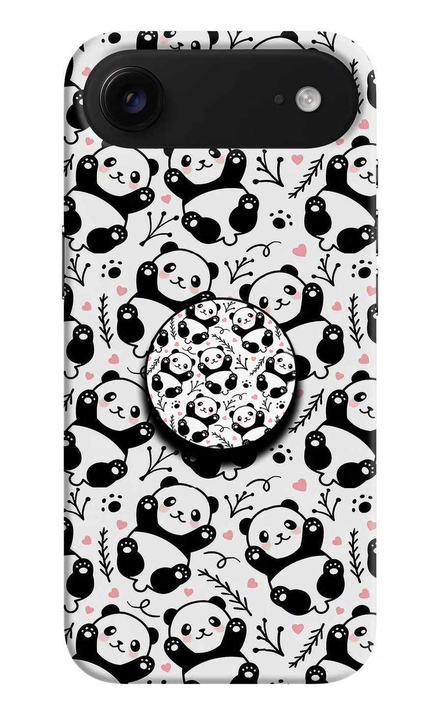 Cute Panda iPhone Air Pop Case, Hard case