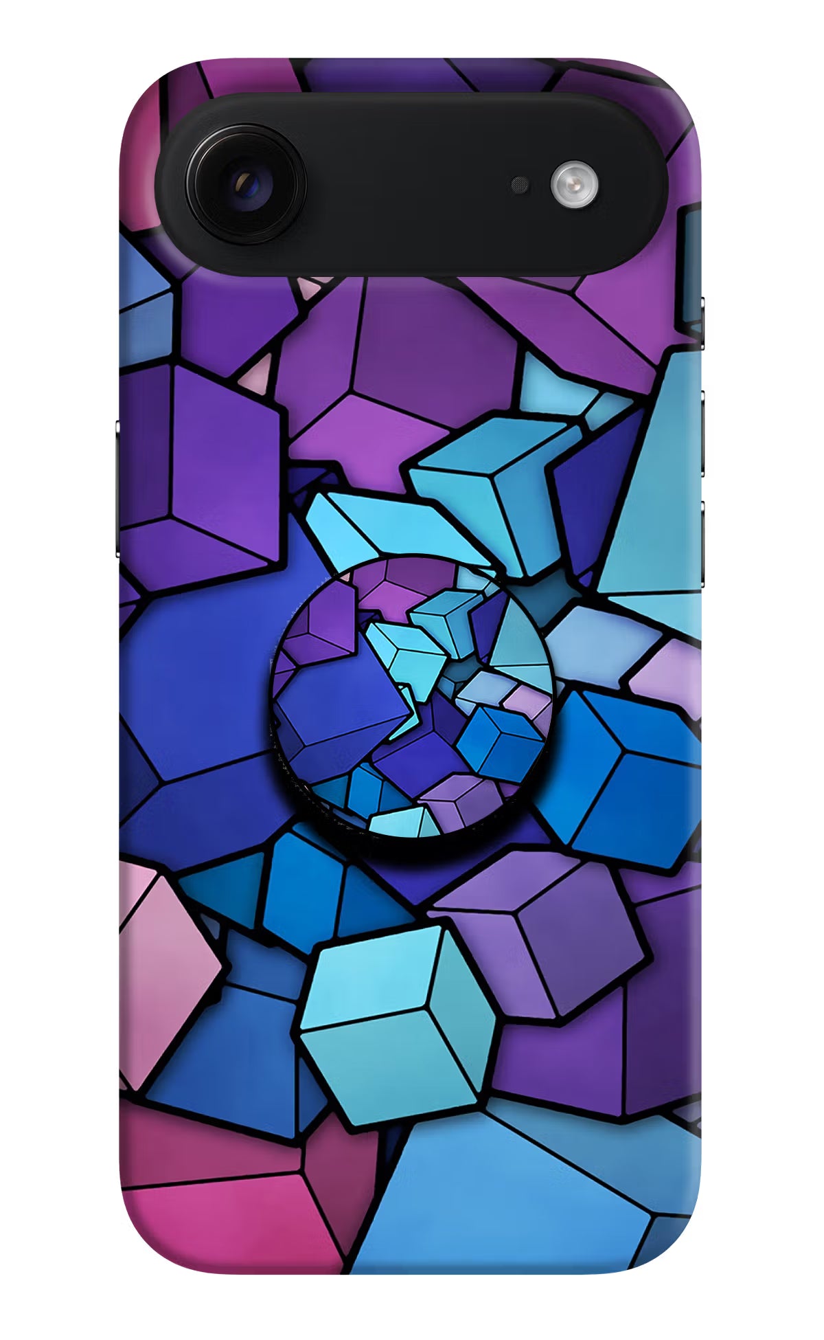 Cubic Abstract iPhone Air Pop Case by Casekaro