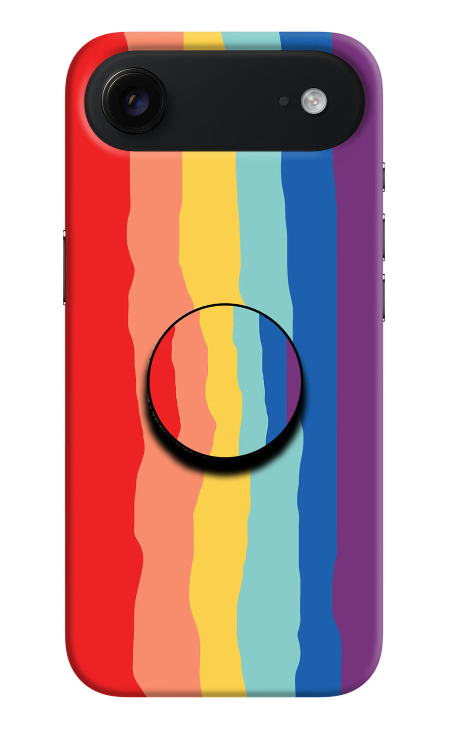 Rainbow iPhone Air Pop Case, Hard case