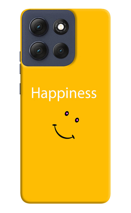 Happiness With Smiley Moto G86 Power Hard Case Back Cover by Casekaro