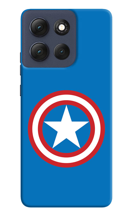 Captain America Logo Moto G86 Power Hard Case Back Cover by Casekaro