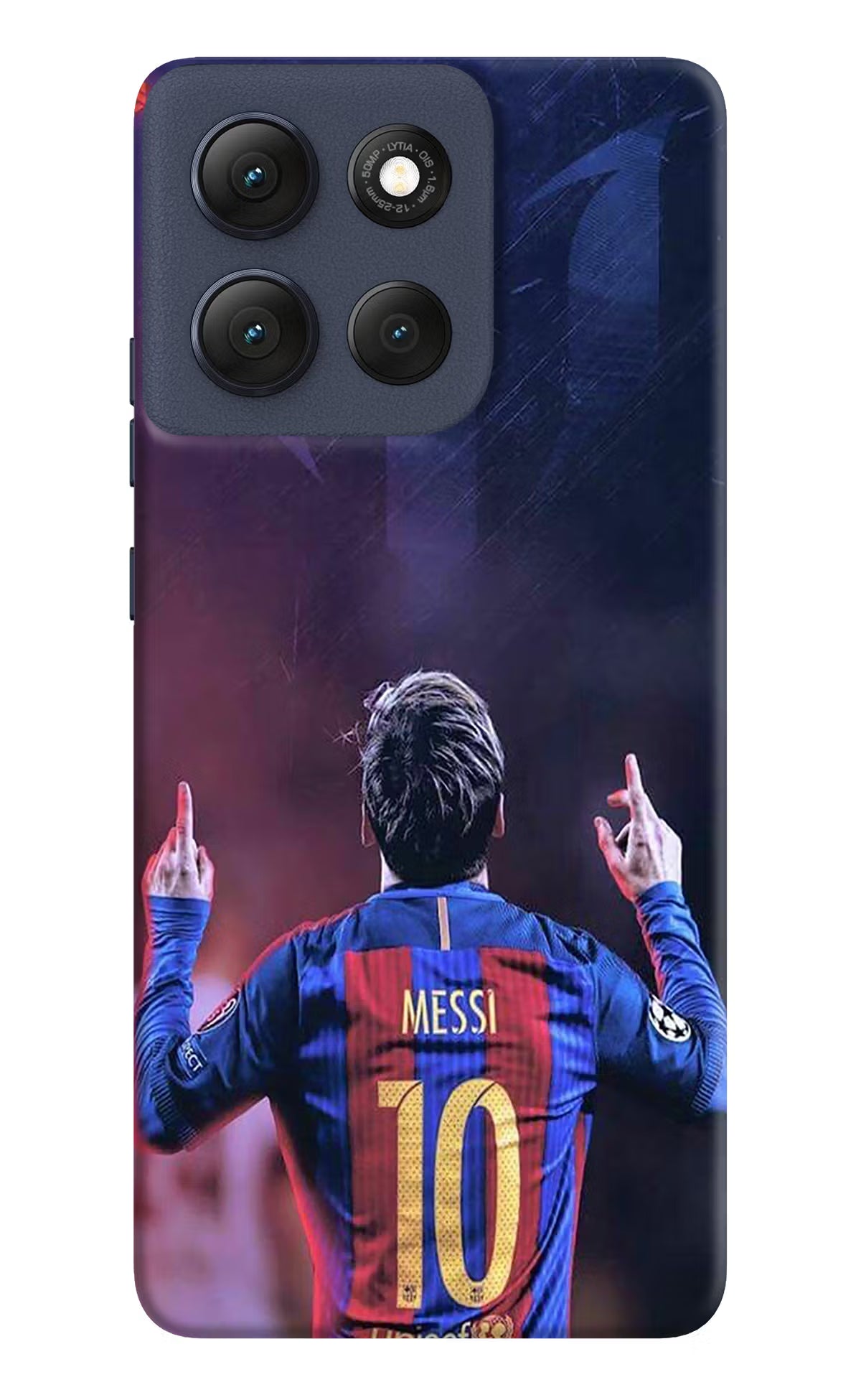 Messi Moto G86 Power Hard Case Back Cover by Casekaro
