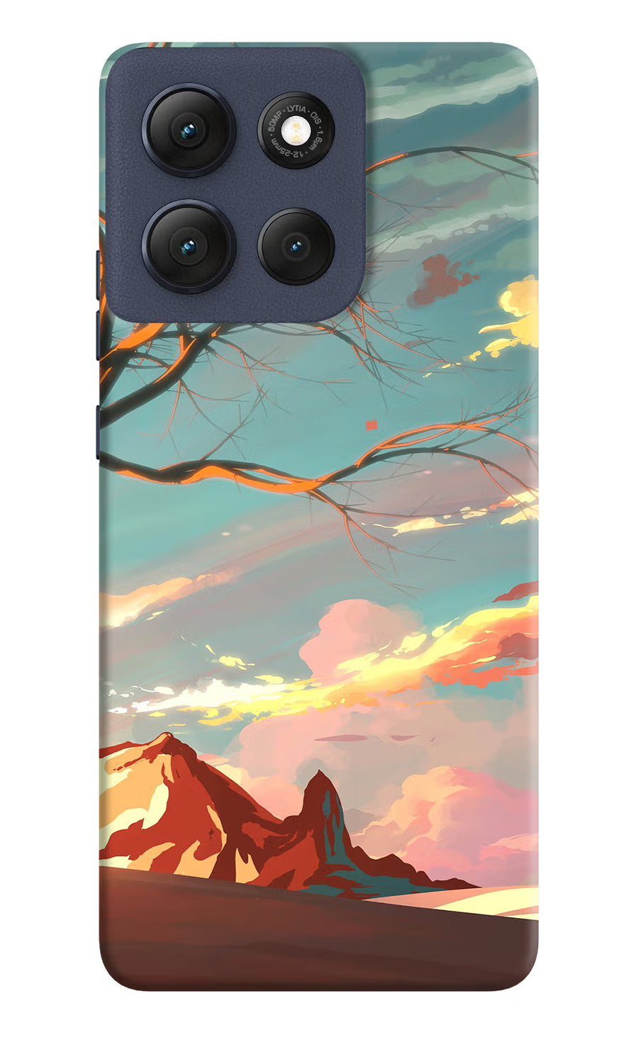 Scenery Moto G86 Power Back Cover, Hard case