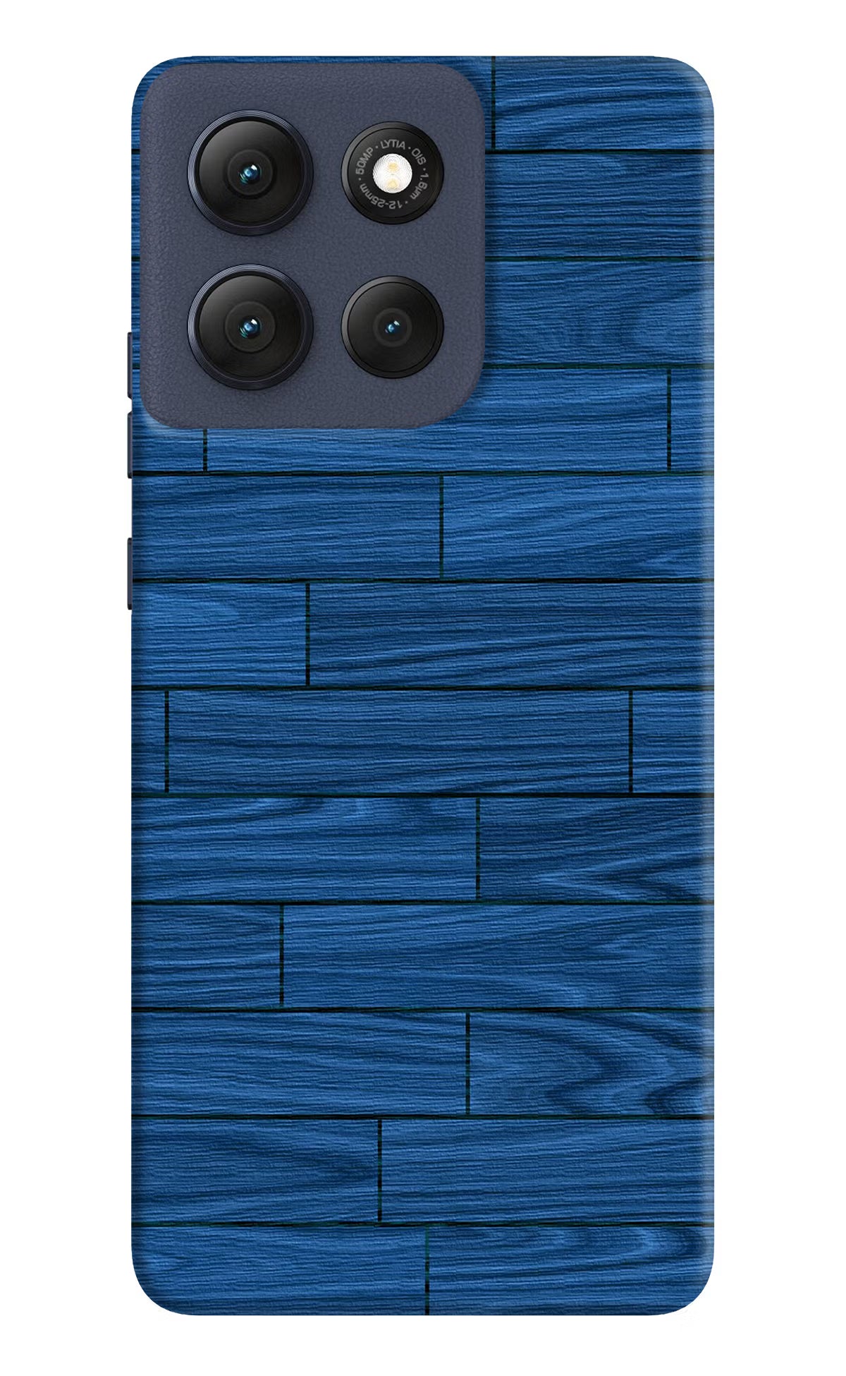Wooden Texture Moto G86 Power Hard Case Back Cover by Casekaro