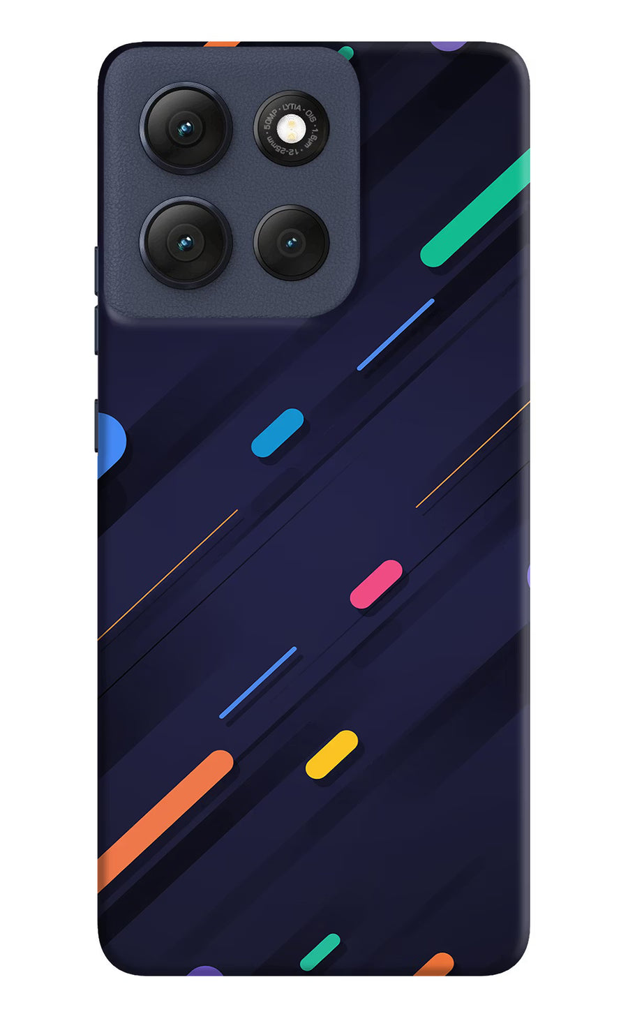 Abstract Design Moto G86 Power Back Cover, Hard case