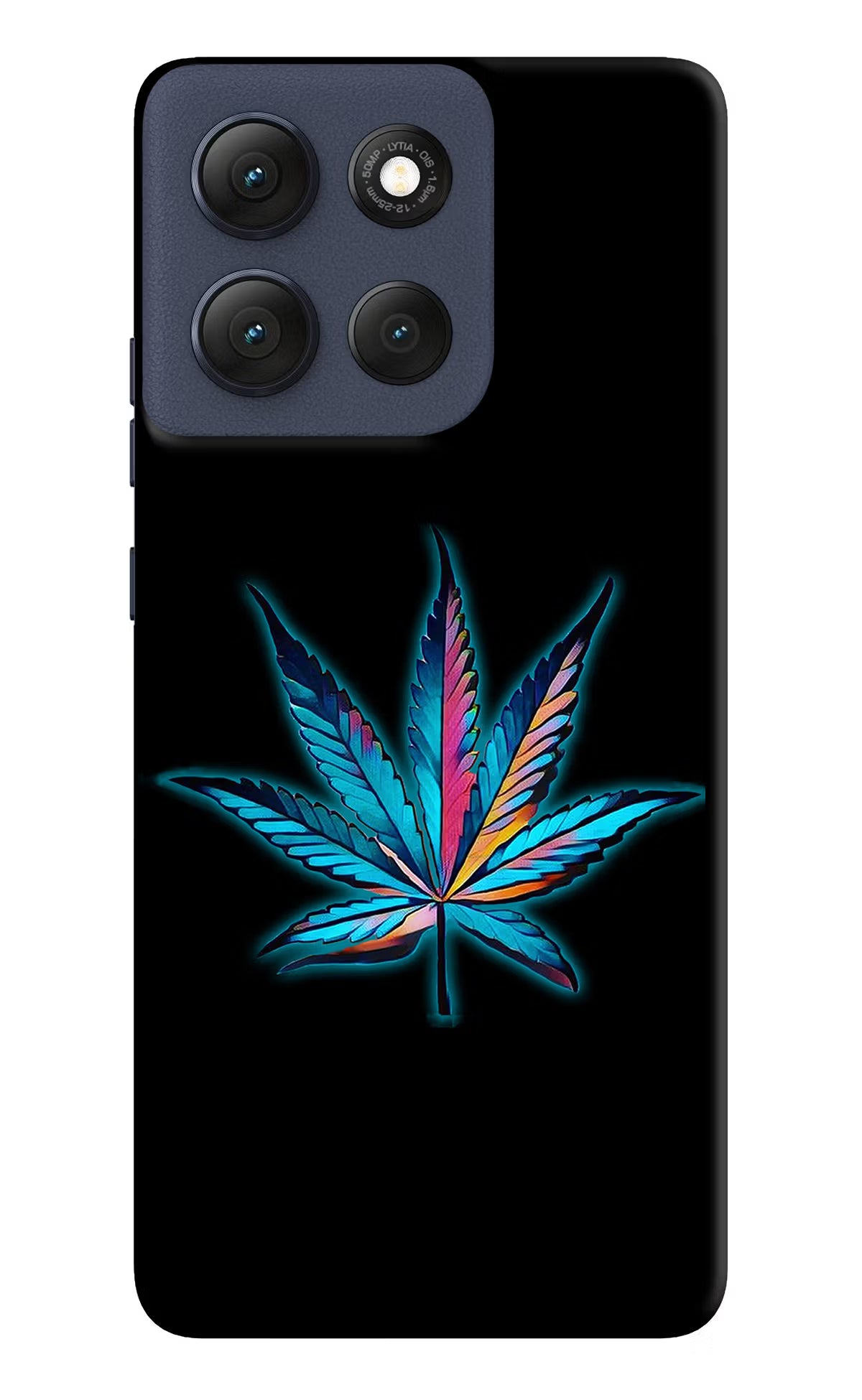 Weed Moto G86 Power Hard Case Back Cover by Casekaro