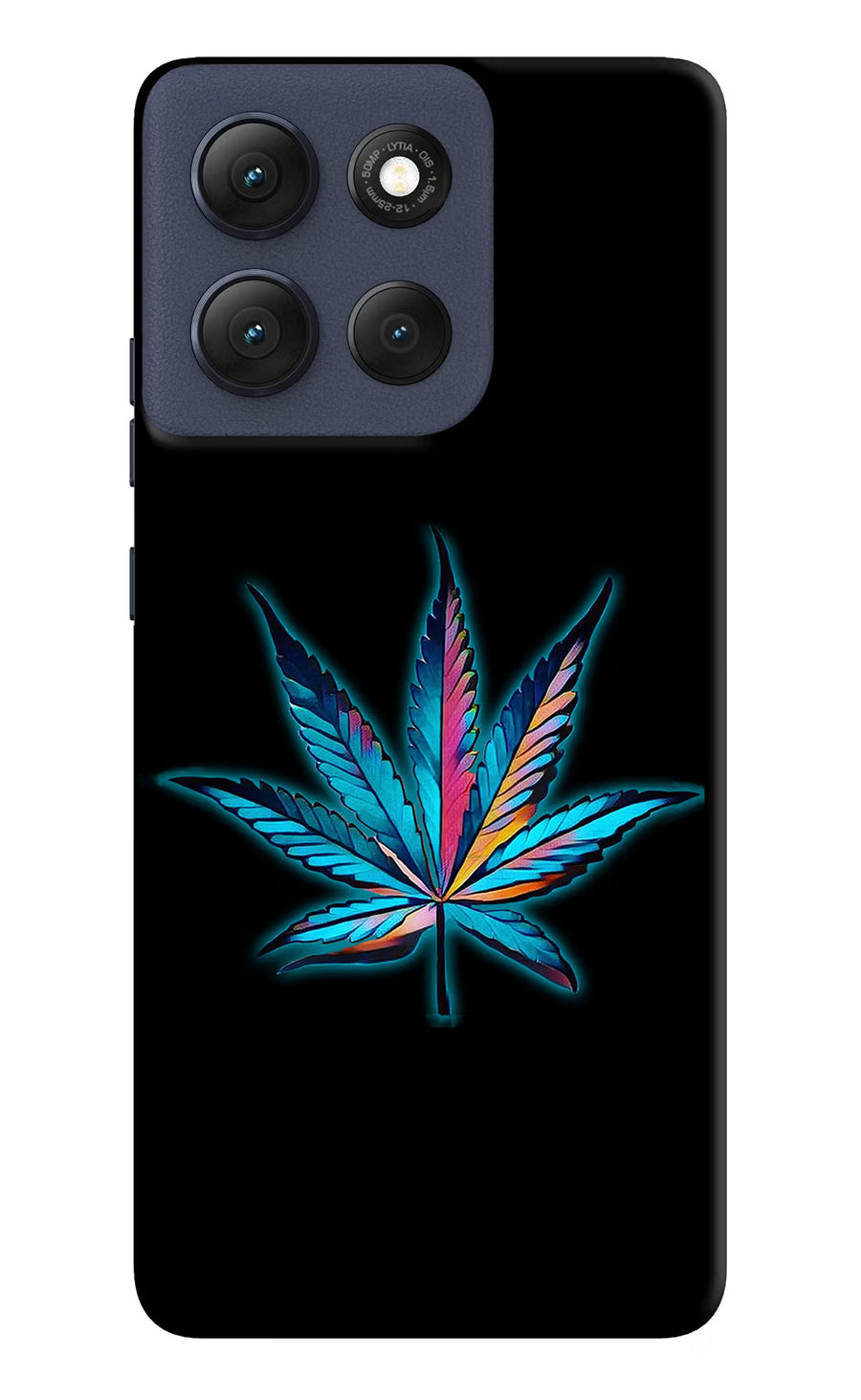Weed Moto G86 Power Back Cover, Hard case
