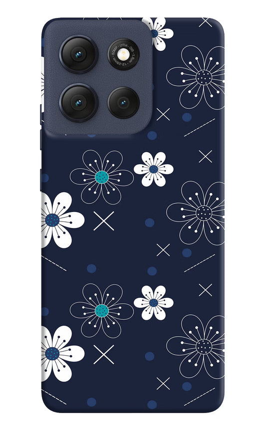 Flowers Moto G86 Power Hard Case Back Cover by Casekaro