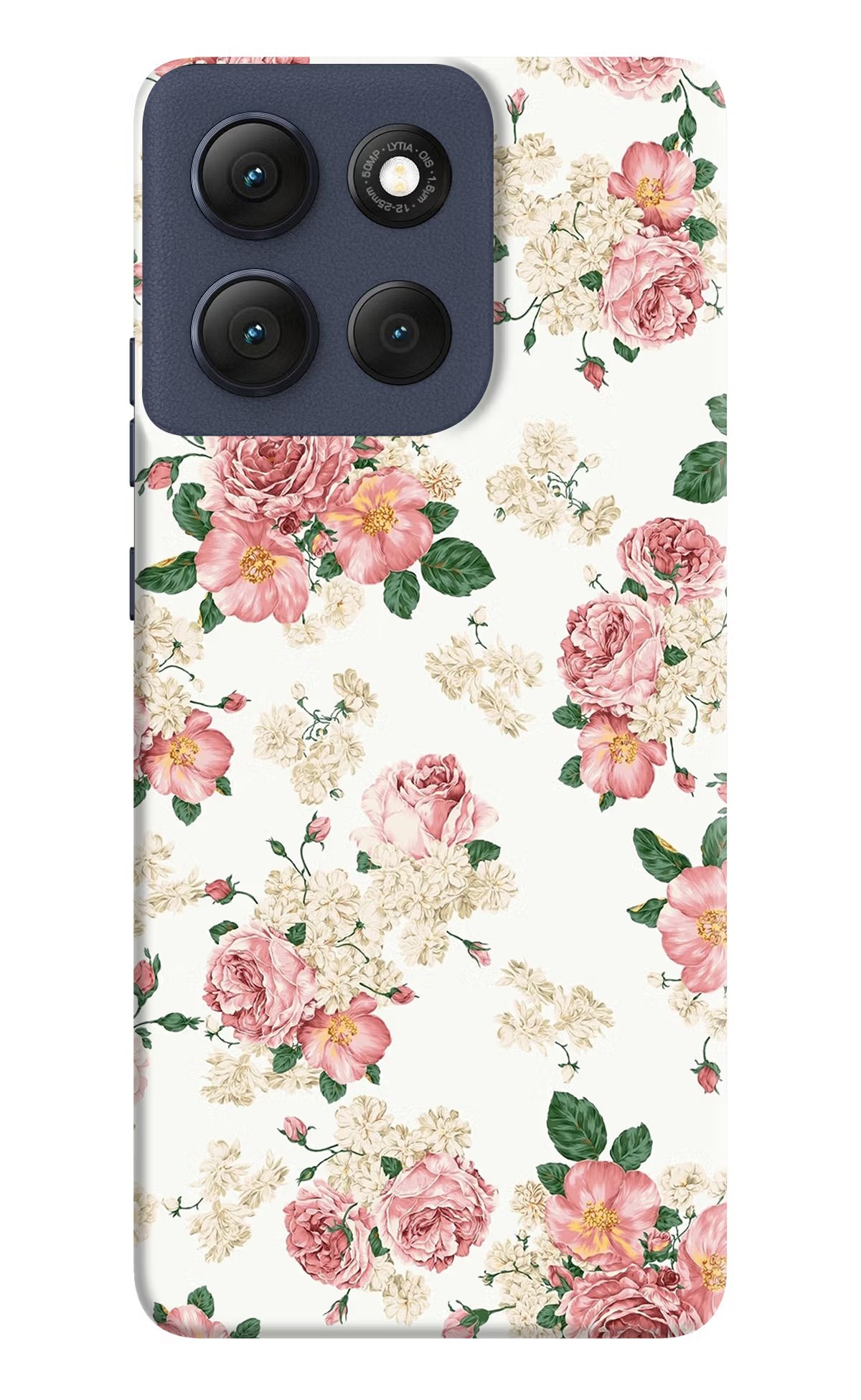 Flowers Moto G86 Power Hard Case Back Cover by Casekaro