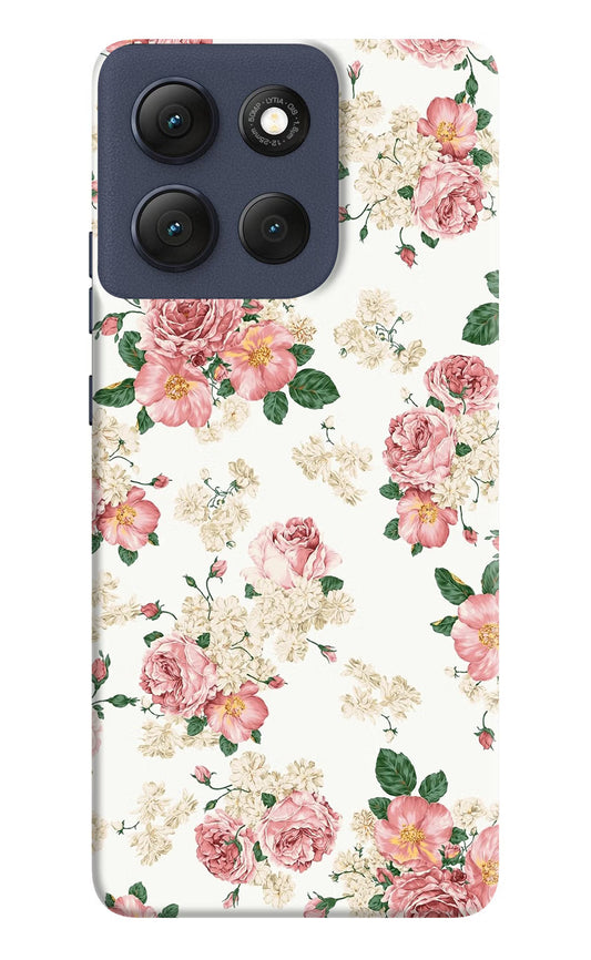 Flowers Moto G86 Power Hard Case Back Cover by Casekaro