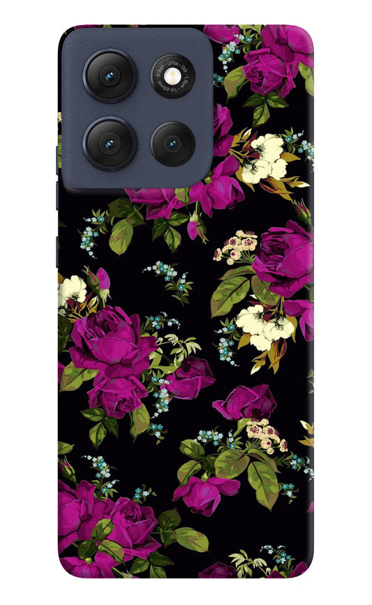 Flowers Moto G86 Power Hard Case Back Cover by Casekaro