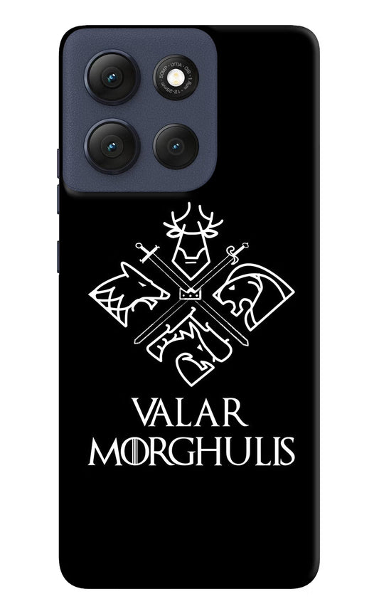 Valar Morghulis | Game Of Thrones Moto G86 Power Hard Case Back Cover by Casekaro