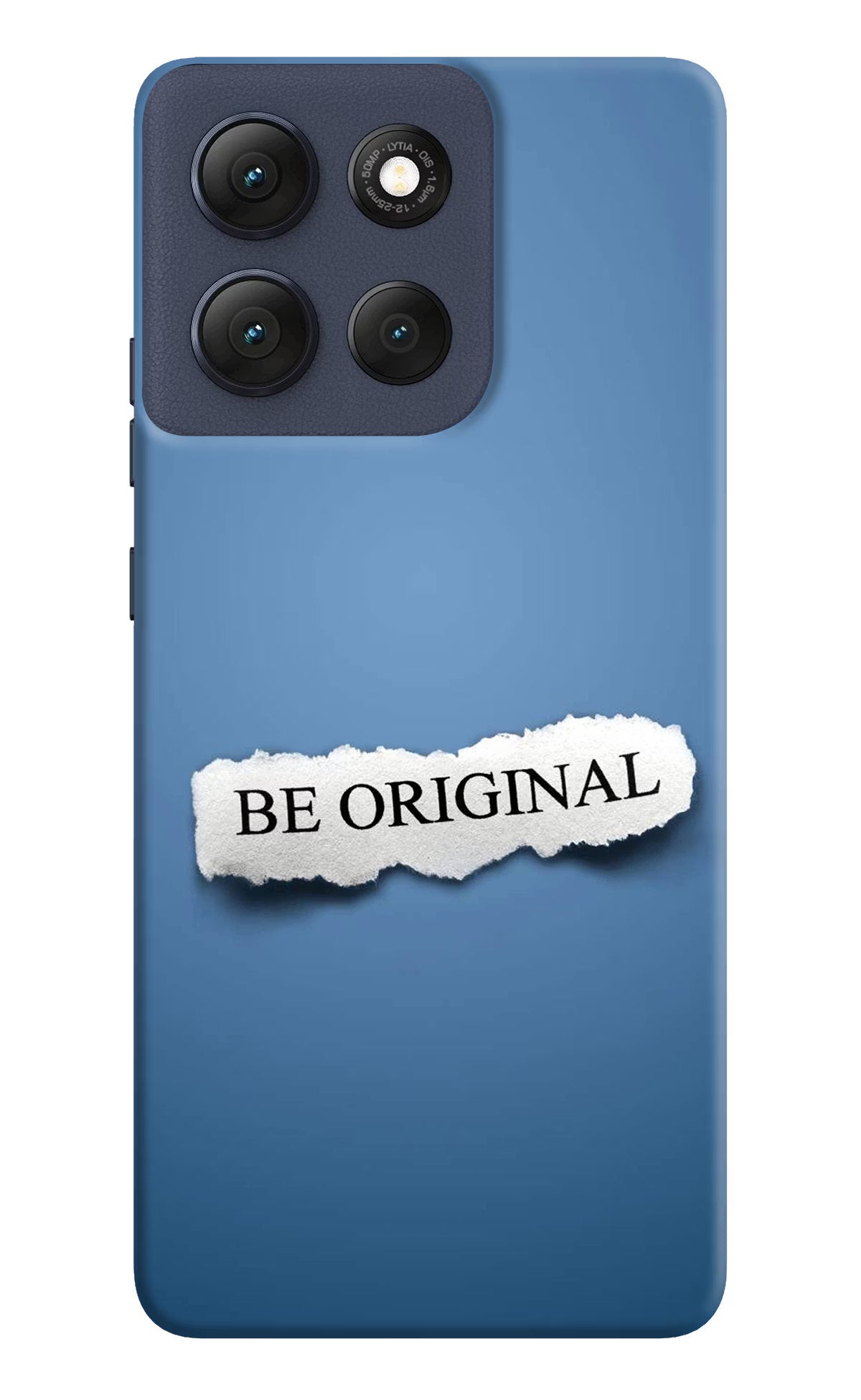 Be Original Moto G86 Power Hard Case Back Cover by Casekaro