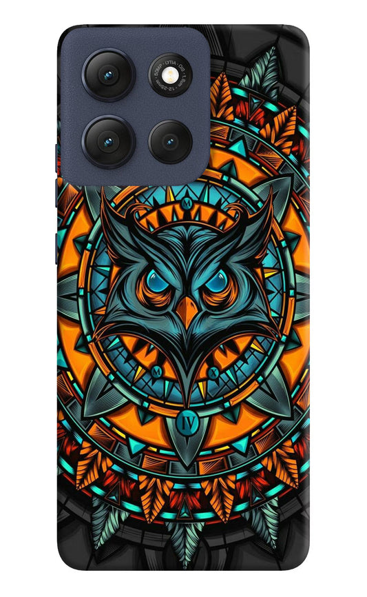 Angry Owl Art Moto G86 Power Hard Case Back Cover by Casekaro