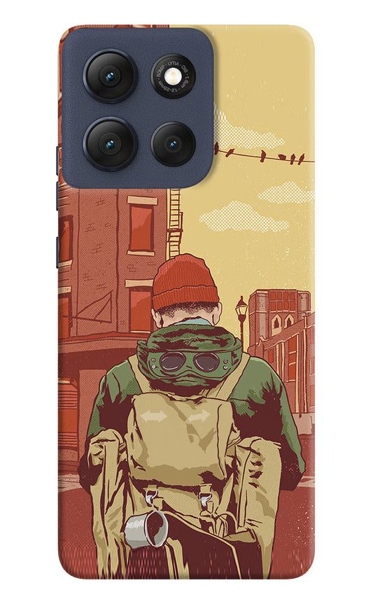 Adventurous Moto G86 Power Hard Case Back Cover by Casekaro