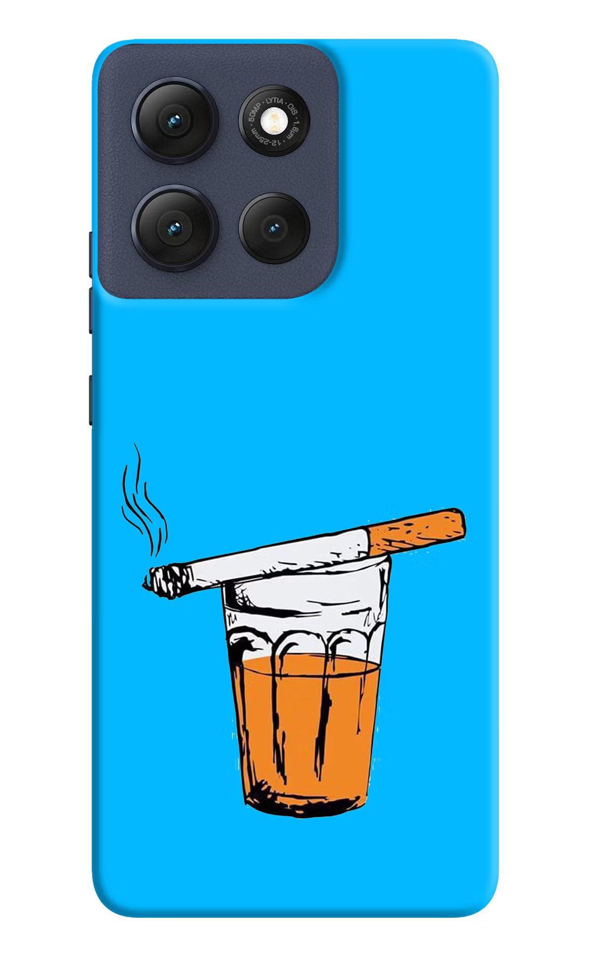 Chai Sutta Moto G86 Power Hard Case Back Cover by Casekaro