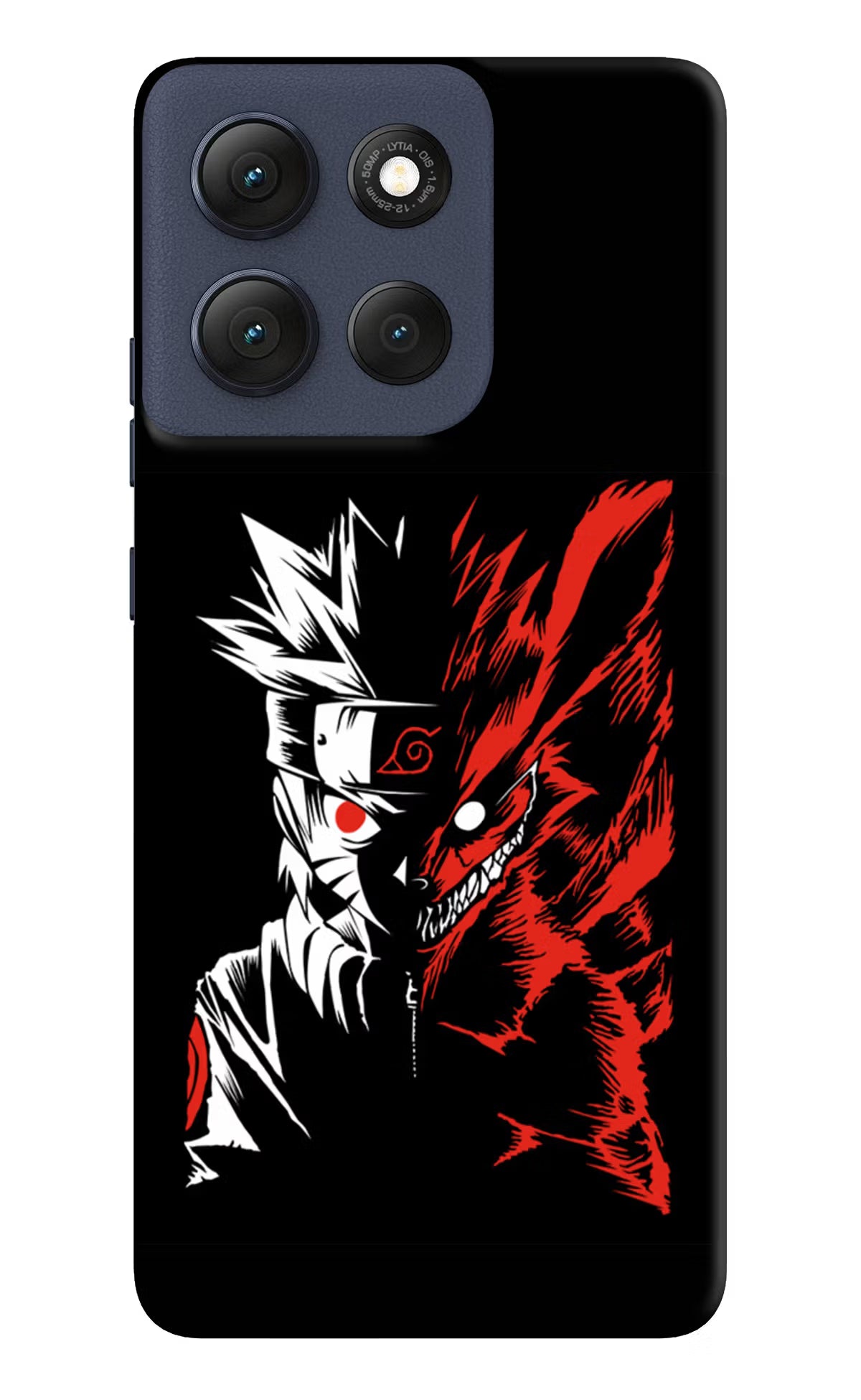 Naruto Two Face Moto G86 Power Hard Case Back Cover by Casekaro