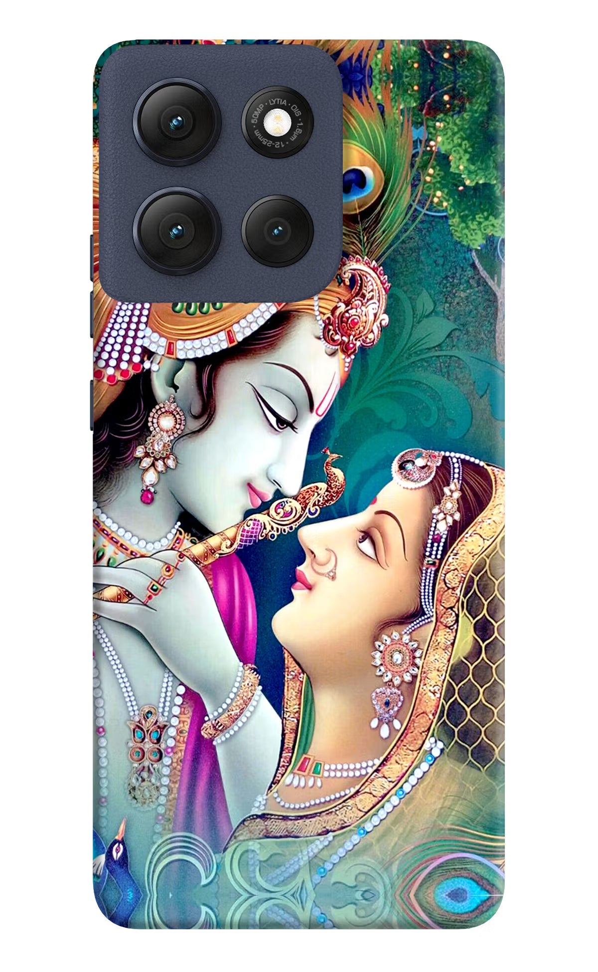 Lord Radha Krishna Moto G86 Power Hard Case Back Cover by Casekaro