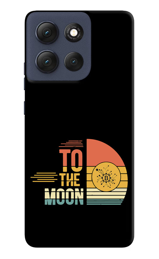 To the Moon Moto G86 Power Hard Case Back Cover by Casekaro