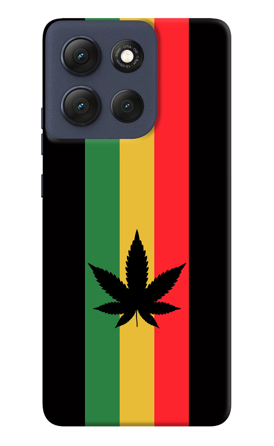 Weed Flag Moto G86 Power Back Cover, Hard case