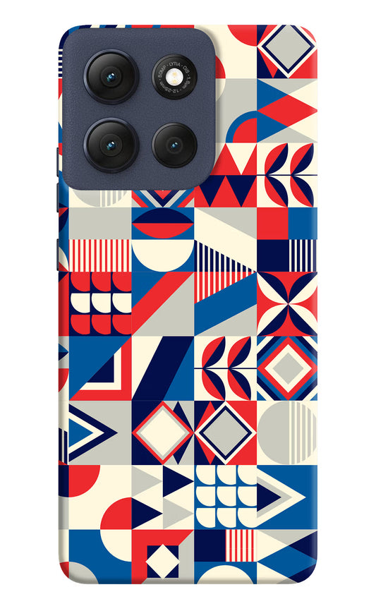 Colorful Pattern Moto G86 Power Hard Case Back Cover by Casekaro